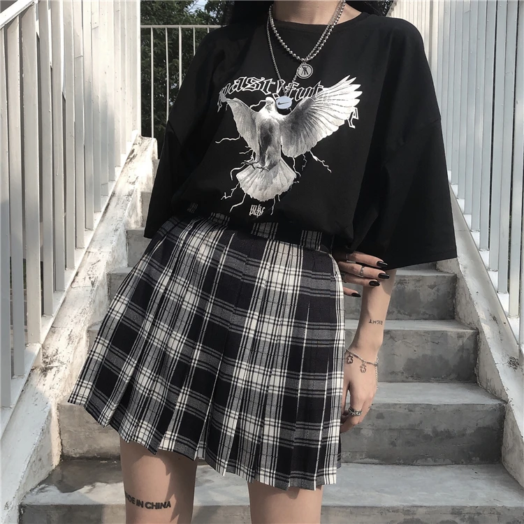 

Pleated Skirt Kilt Girls A Line A Shape Piano Design