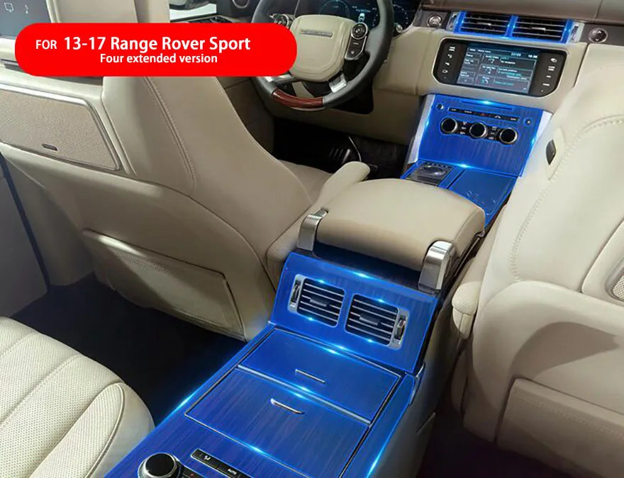 Для Land Rover Range Rover 2013 интерьерная наклейка прозрачная защитная пленка автомобильные аксессуары