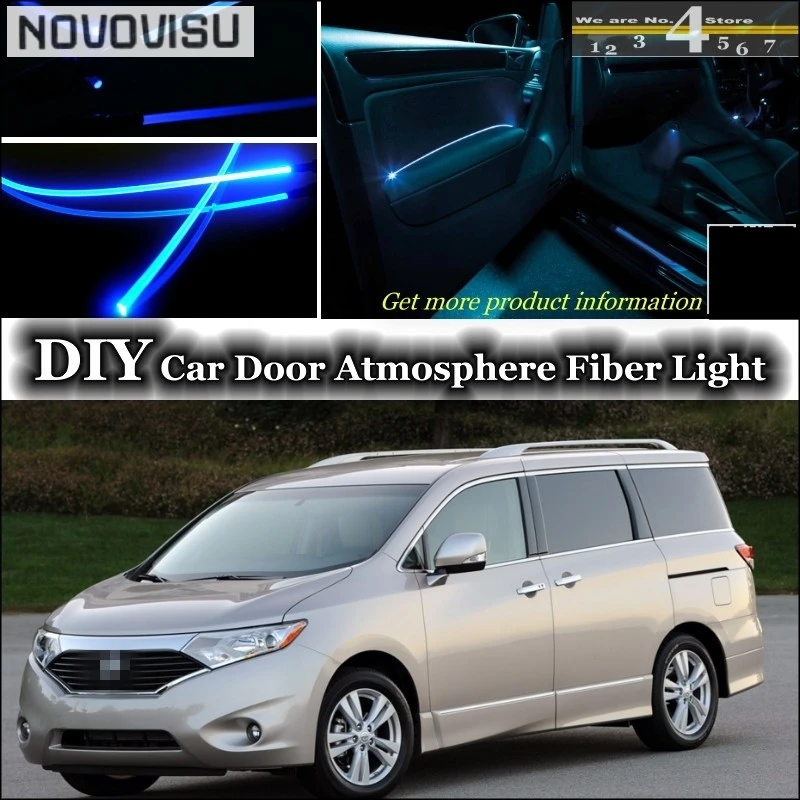 Us 21 85 13 Off Novovisu For Nissan Quest Elgrand For Mercury Villager Interior Ambient Light Tuning Atmosphere Fiber Optic Band Lights In