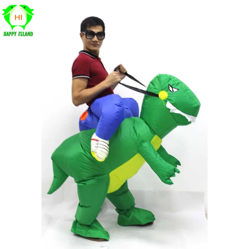 

Adult Inflatable Dinosaur Costume Dress Suit Party Kid Halloween Christmas Xmas Gift One Size Fit All inflatable Costume Style