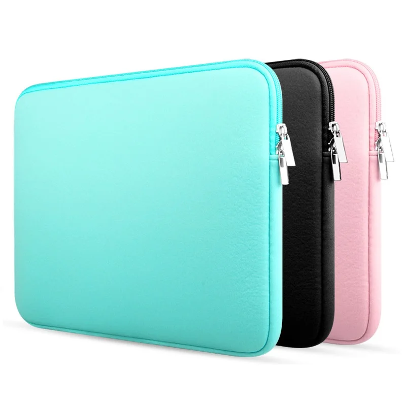 Fashion11 13 14 15 Laptop Bag For Notebook Computer 11.6 13.3 15.4 sleeve case For apple Macbook Air Pro retina wholesale free