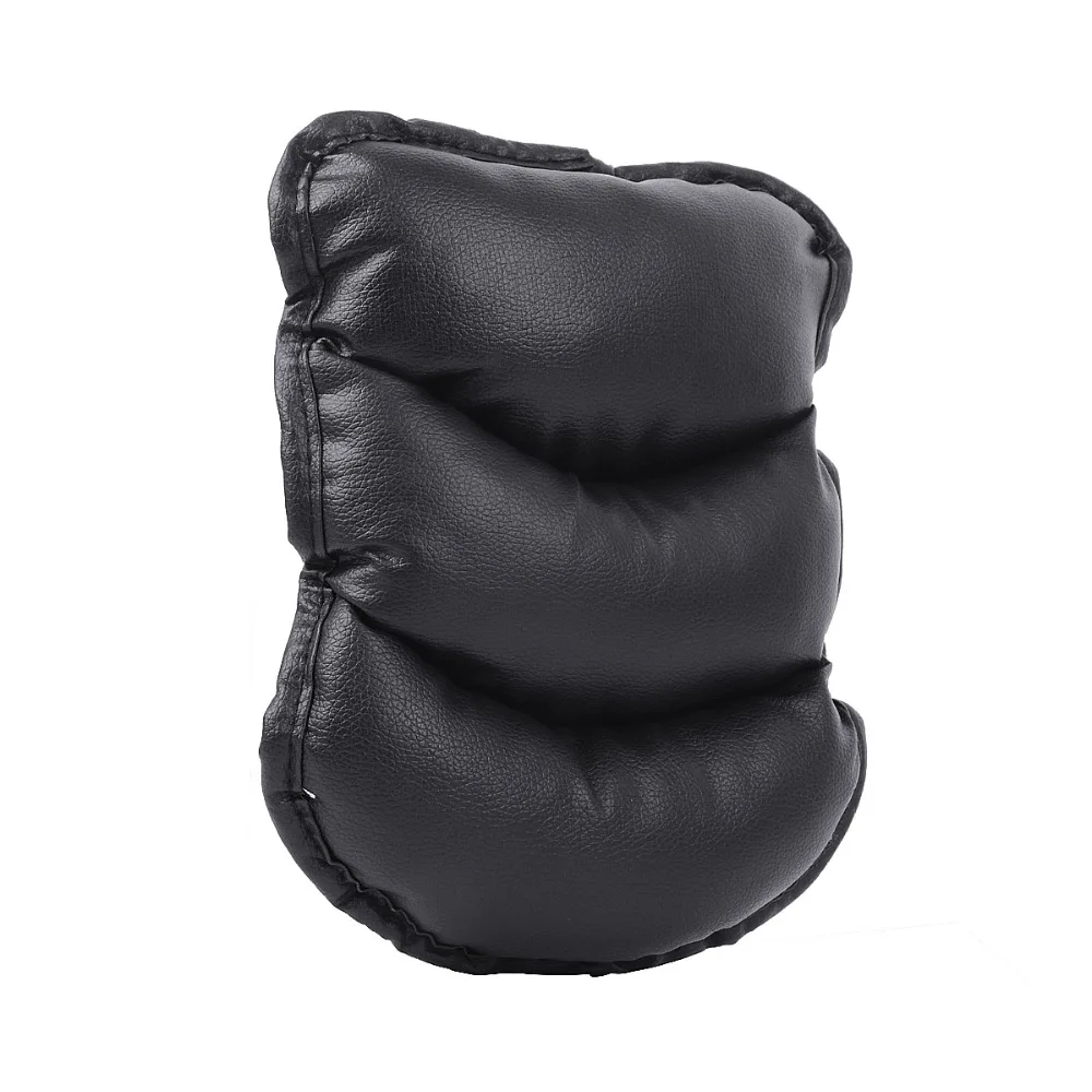 WHDZ Universal Car Seat Armrests Cover Auto Vehicle Center Console Arm Rest Seat Box Pad Protective Case Soft PU Mats Cushion (9)