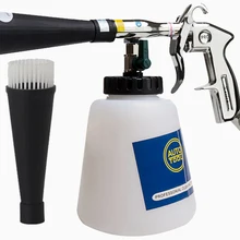 Автомойка высокого давления для Tornador, портативный внутренний пистолет для глубокой очистки, мойка, уход за кокпитом, с щеткой, работающей на воздухе