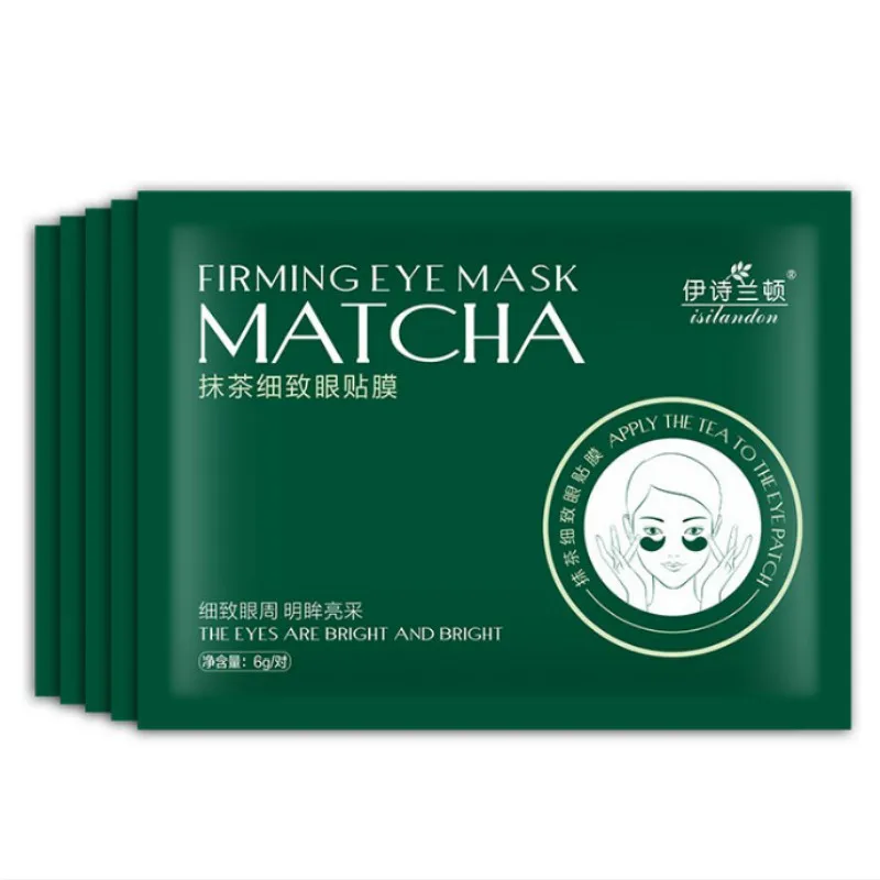 

Matcha Serum Collagen Crystal Eye Mask Gel Eye Patches Anti Aging Puffiness Dark Circle Eye Bag Skin Care Sleep Mask 10PCS=5Pair