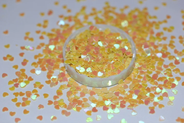 50 grams Holographic Stars Heart Nail Glitters Paillette Flakes Tinsel Nail Art Decorations Sequins For Manicure