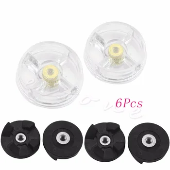

Replacement 2 Plastic Gear Base 4 Rubber Gear For Magic Bullet Spare Parts