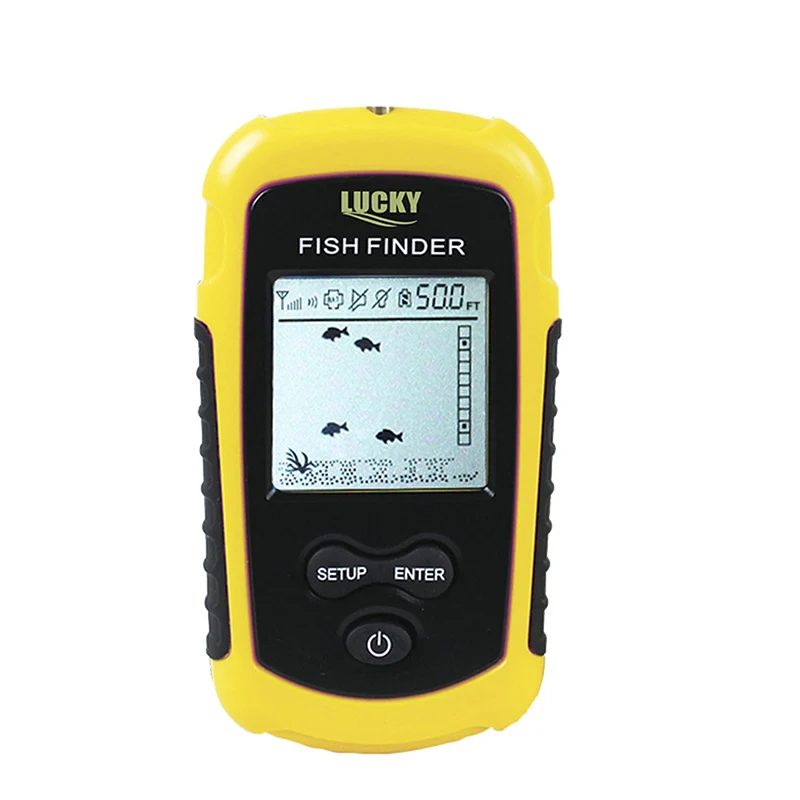 

2018 Portable 40m Depth Range Wireless 90D Fish Finder Depth Range Ocean Lake Sea Echo Sounder Fishing Fishfinder nx