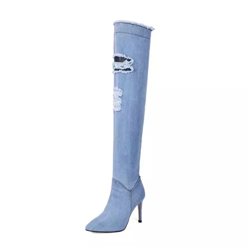 womens over the knee cowboy boots