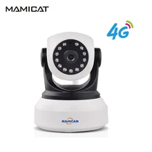 Крытая камера 3G 4G с sim-картой, Wifi, IP камера, беспроводная камера видеонаблюдения, Домашняя безопасность, поддержка PTZ, GSM, P2P, ночное видение, 1080 P, 2MP