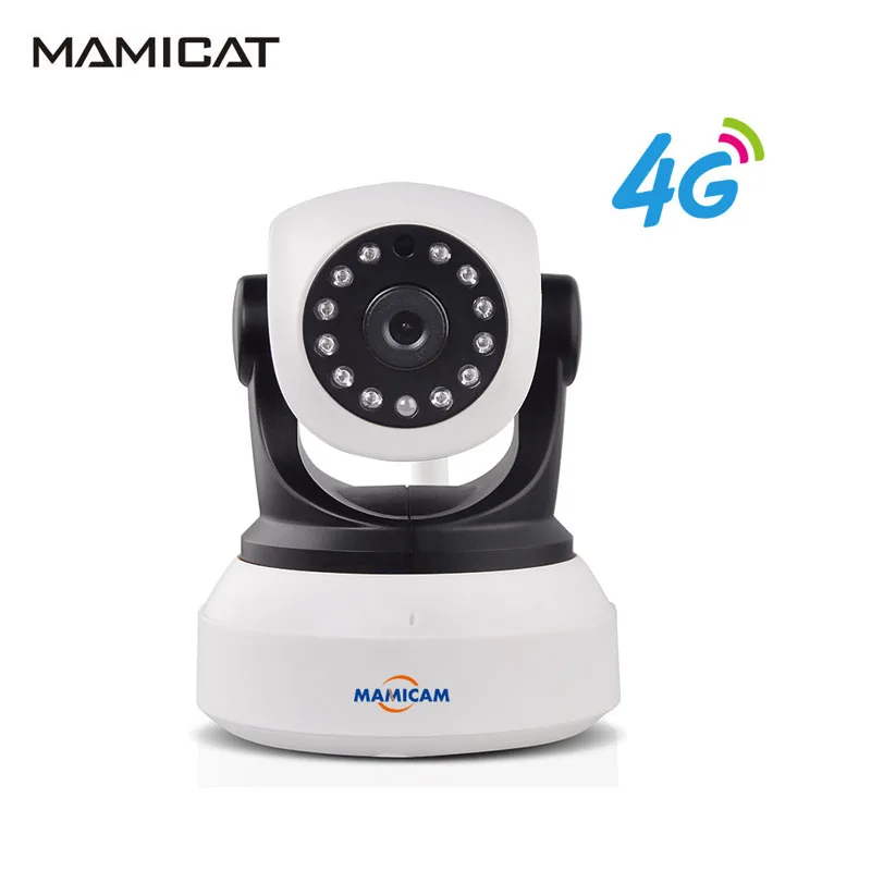 Беспроводная IP камера видеонаблюдения с поддержкой 4G и SIM карты 1080P 2 МП|Камеры