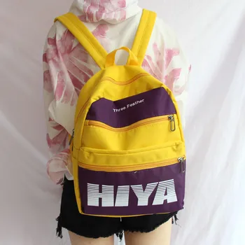 

Schoolbag Female Students Korean Campus Harajukang High School Schoolbag hot's And women's Canvas Backpack