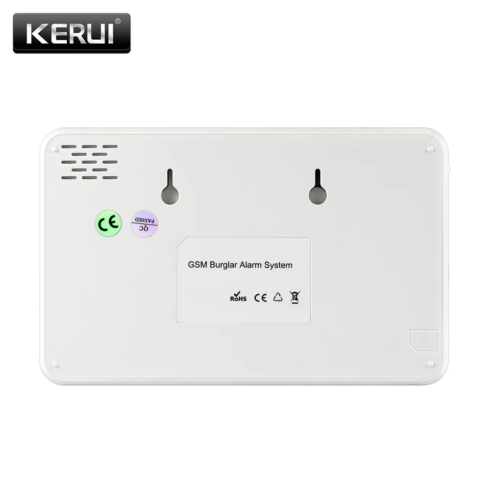 KERUI W18 беспроводной Wifi GSM IOS/Android приложение управление хост ЖК GSM модуль управления SMS Охранная сигнализация панель домашняя сигнализация