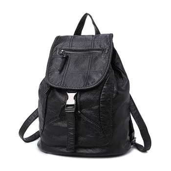 

030918 new hot women leather backpack
