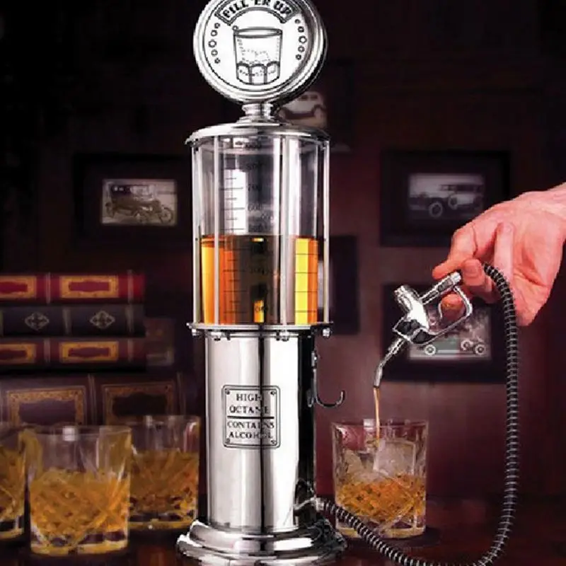 

Board Game Mini Beer Dispenser Machine Drinking Vessels Single Head Pump With Transparent Layer Design Gas Station Bar For Dri