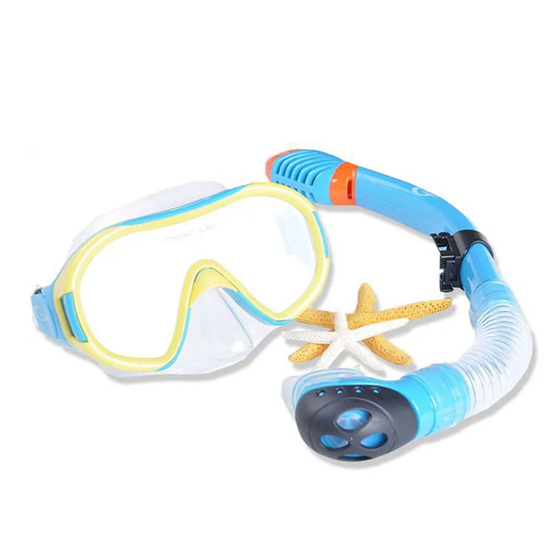 Buy New Children's Diving Goggles Tempered Glass Lens