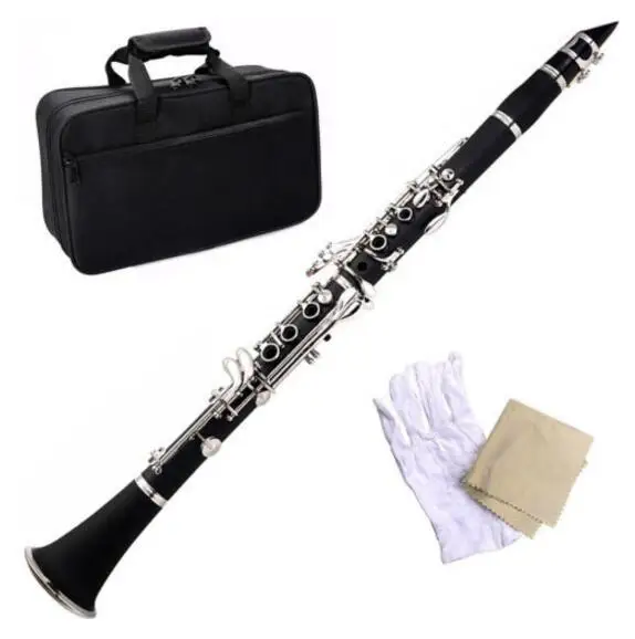 

new Brand New Professional School Band Black Blue Green Purple Red White Bb 17 key Clarinet
