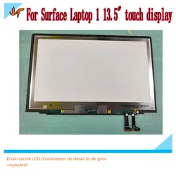 Для ноутбука microsoft Surface 1 поколение 13,5 дюймов ноутбук плоский сенсорный ЖК дисплей экран в сборе 2256x1504 разрешение