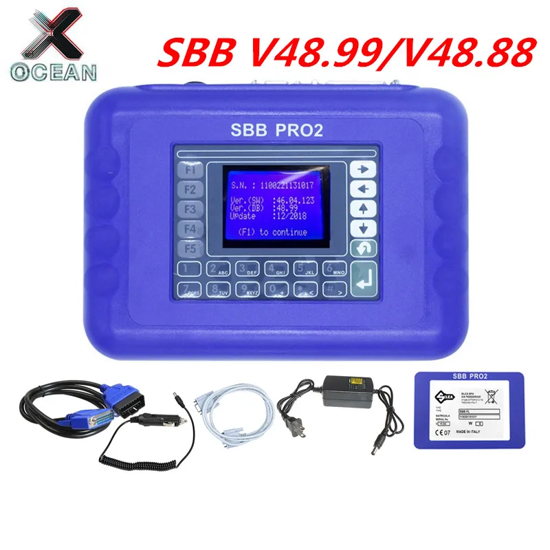 Новейшая версия V48.99 V48.88 SBB ключевой программист Silca PRO2 поддерживает новые
