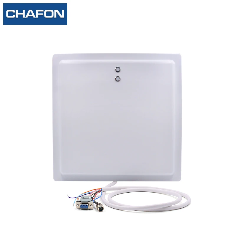 Control Card Readers 15m Uhf Rfid Reader 12 Dbi Antenna Ip65 With Rs232/rs485/wiegand26 Interface And Led Indicator For Parking Application Access Control