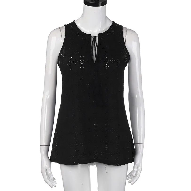 Sweet Lace Tank Top Vest Women Beach Casual Boho V Neck Camis 2018 Women's Tops Base Shirt Women's Blouse Wholesale noAR13 (21)