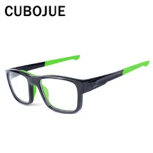 Cubojue TR90 спортивные очки кадр Для мужчин Для женщин анти-шок очки человека градусов рецептурная оптика мужские баскетбольные Футбол