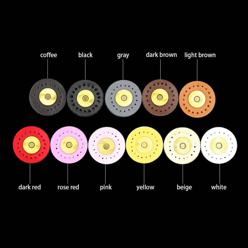 1 шт. Магнитный трубчатая балка застежки Магнитные защелки, крепления застежки защитой от воровства с магнитной кнопкой круглого кожаного ремешка-дно набор «сделай сам» для Сумки из натуральной кожи кошелек