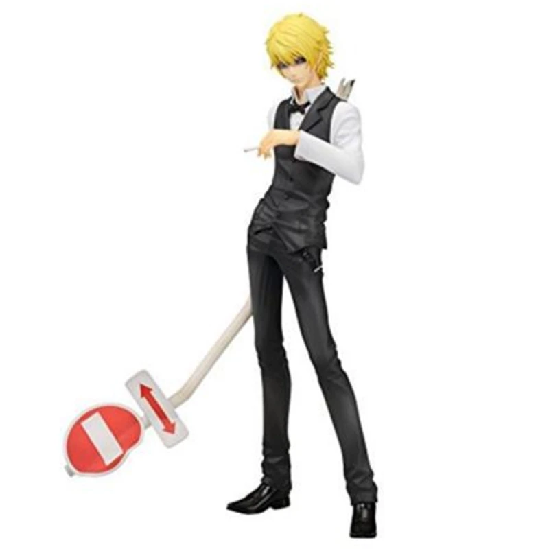 

[PCMOS] 2017 New Anime Durarara!! Heiwajima Shizuo Renewal Ver.1/8 Scale Painted PVC Figure No Retail Box Collection 5623-L