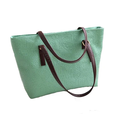 Women Bags 2017 New Arrival Women Handbags Cheap Shoulder Bag Leather Candy Shopping Tote Bag Bolsa Feminina