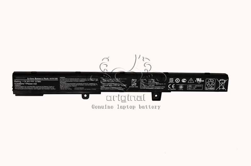 JIGU A31N1319 A41N1308 Оригинальный аккумулятор для ноутбука ASUS X451 X451C X451CA X551 X551C X551CA D550M D550MA