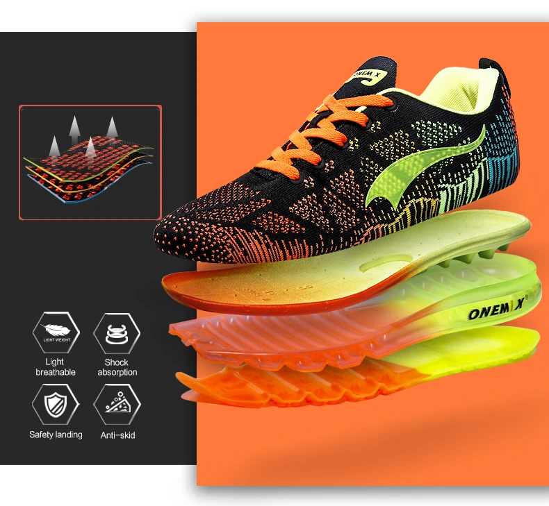 ONEMIX, брендовая обувь для бега, Женская дышащая спортивная обувь, женская обувь для тренировок, кроссовки для женщин, обувь для бега, мужская обувь