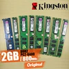 kingston Desktop memory 2GB 2G 800MHz PC2-6400 DDR2 PC RAM 800 667 6400 2GB 4GB 8GB  PC3 DDR3 1G 2G 4G 8G 1333MHz 1600MHz ► Photo 2/6