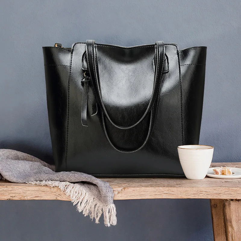 

Women Lady Girl Shoulder Bag Handbag PU Large Capacity Durable Fashion For Travel 88 9 Popular