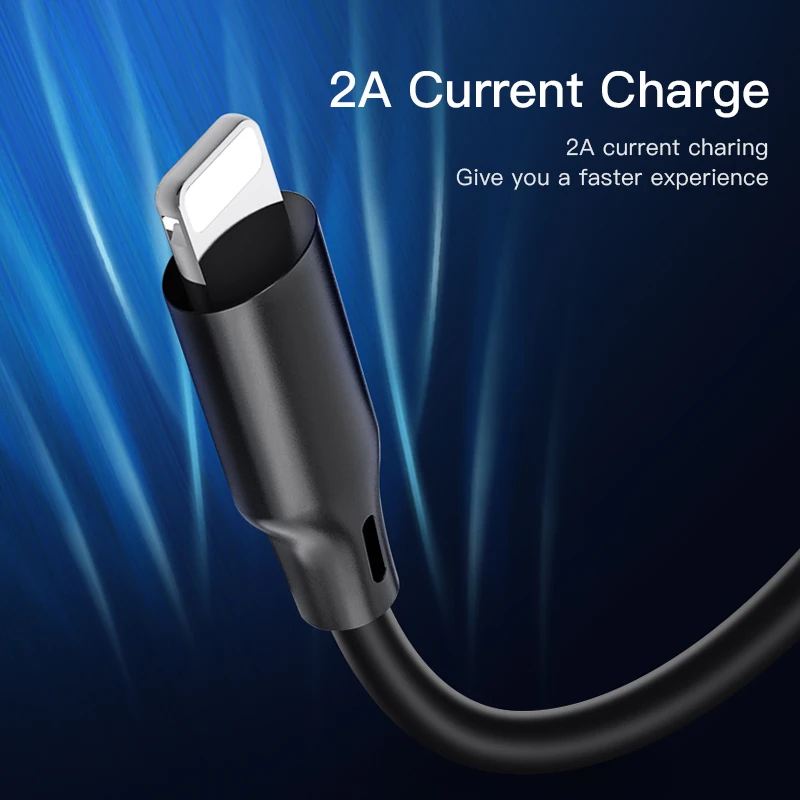 ! USB кабель ACCEZZ TPE для зарядки IPhone X XS MAX XR зарядный Шнур Apple Phone 8 7 6 6S Plus синхронизации