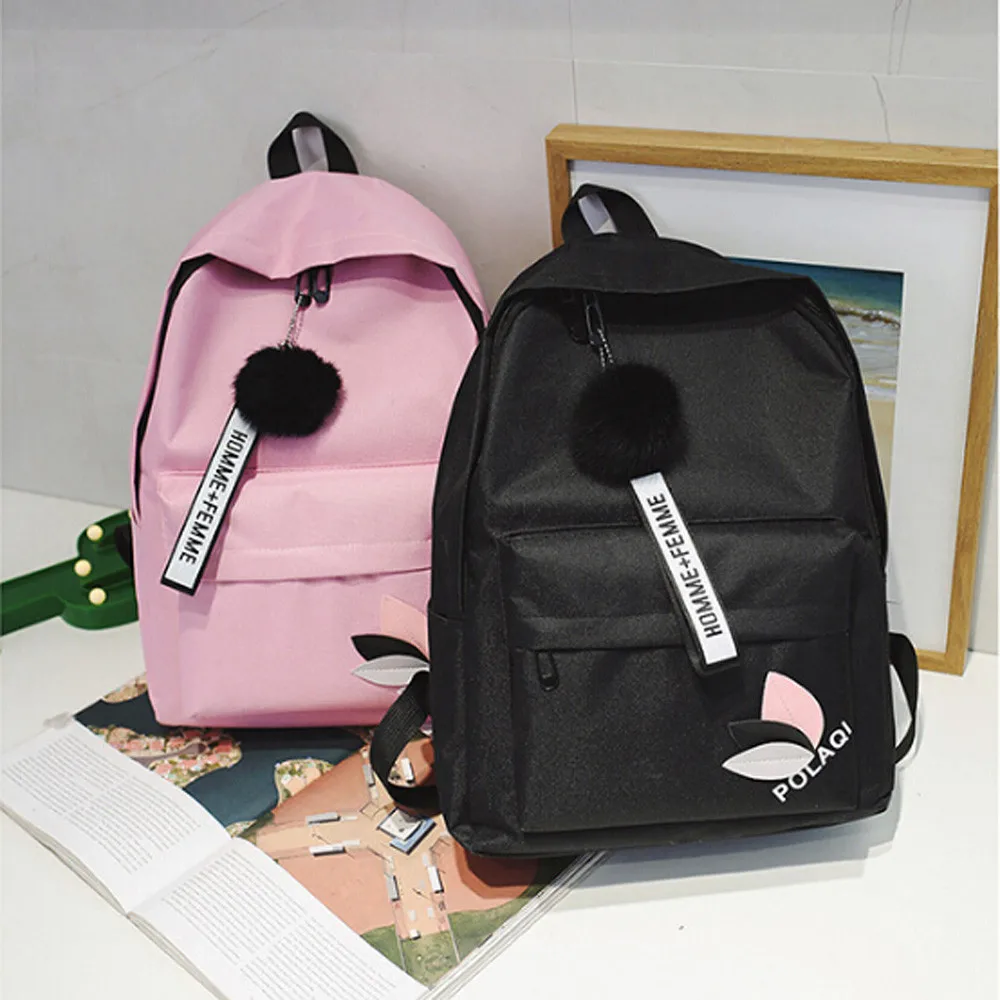 

#5 Fashion Neutral Backpack Bag Shoulder Canvas School Girls Boy Handbag Phone Coin Bag new trend Handbag Crossbody Bag