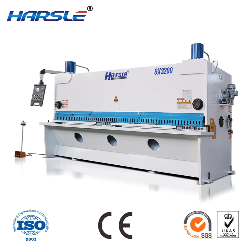 CNC guillotine sheet metal shearing machine with E21S system | Инструменты