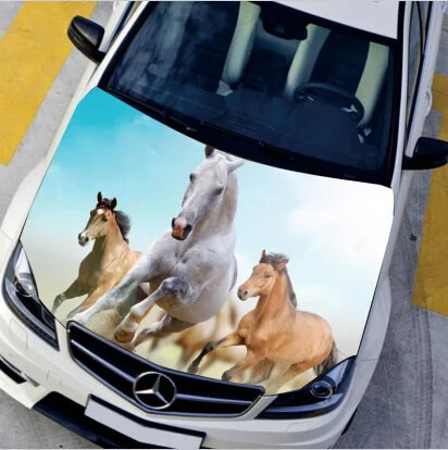 Auto styling aufkleber auto abdeckungen haube schutz film HD Tiere Tiger  Exterior zubehör aufkleber Auto zubehör, 135*150cm - AliExpress