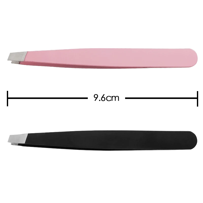 Stainless Steel Eyelash Tweezers Makeup Tool