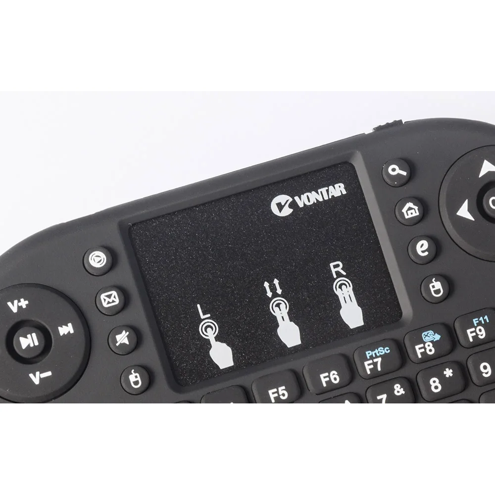 mini i8 keyboard English Russian Spanish Air Mouse Multi-Media Remote Control Touchpad Handheld for Android TV BOX 8.1 T9 X96