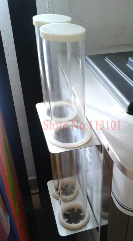 

Two barrels One set of Ice cream cone holder Ice Cream Machine replacement parts