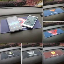 Автомобильный большой размер нескользящий коврик Марвел Мстители Железный человек Капитан Америка Спайдермен, Супермен, Бэтмен Трансформеры аксессуары