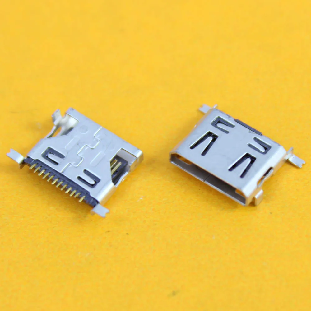 

cltgxdd 5X Micro USB 12pin B type Female Connector For Mobile Phone Micro USB Jack Connector 12 pin Charging Socket