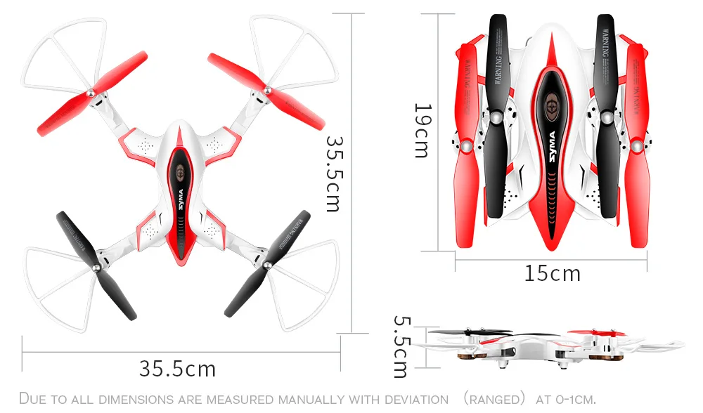 SYMA X56 складной Дрон 2,4G 4CH 6-осевой Радиоуправляемый вертолет Квадрокоптер Дрон без Камера дистанционного Управление Квадрокоптер Радиоуправляемый Дрон игрушка в подарок