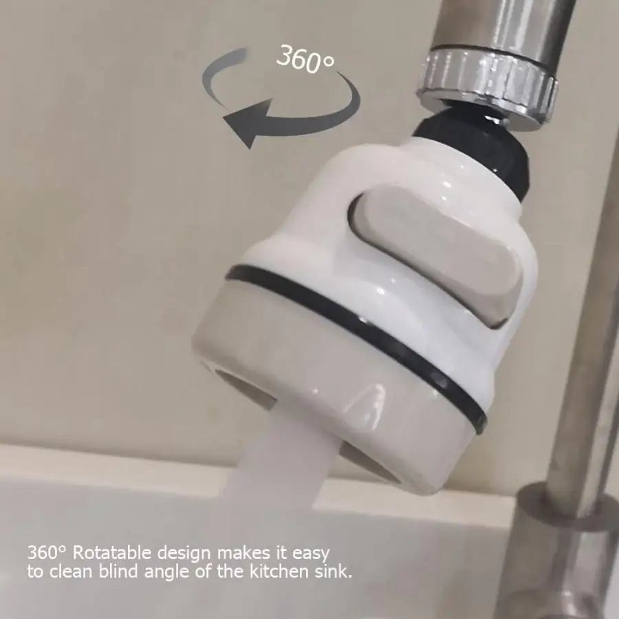 360 градусов вращающийся водостойкий удлинитель крана Bubbler водосберегающий кран сопла фильтр адаптер Bubbler w/3 режима давления