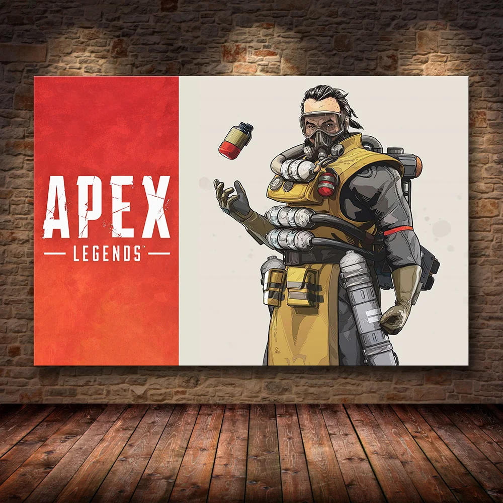 Без рамки игра Плакат Украшение картина из Apex легенды на HD холст картина искусство плакаты и принты - Цвет: 08