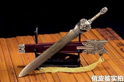1/6 Scale Ancient Weapon Sword Model With Stand Collection