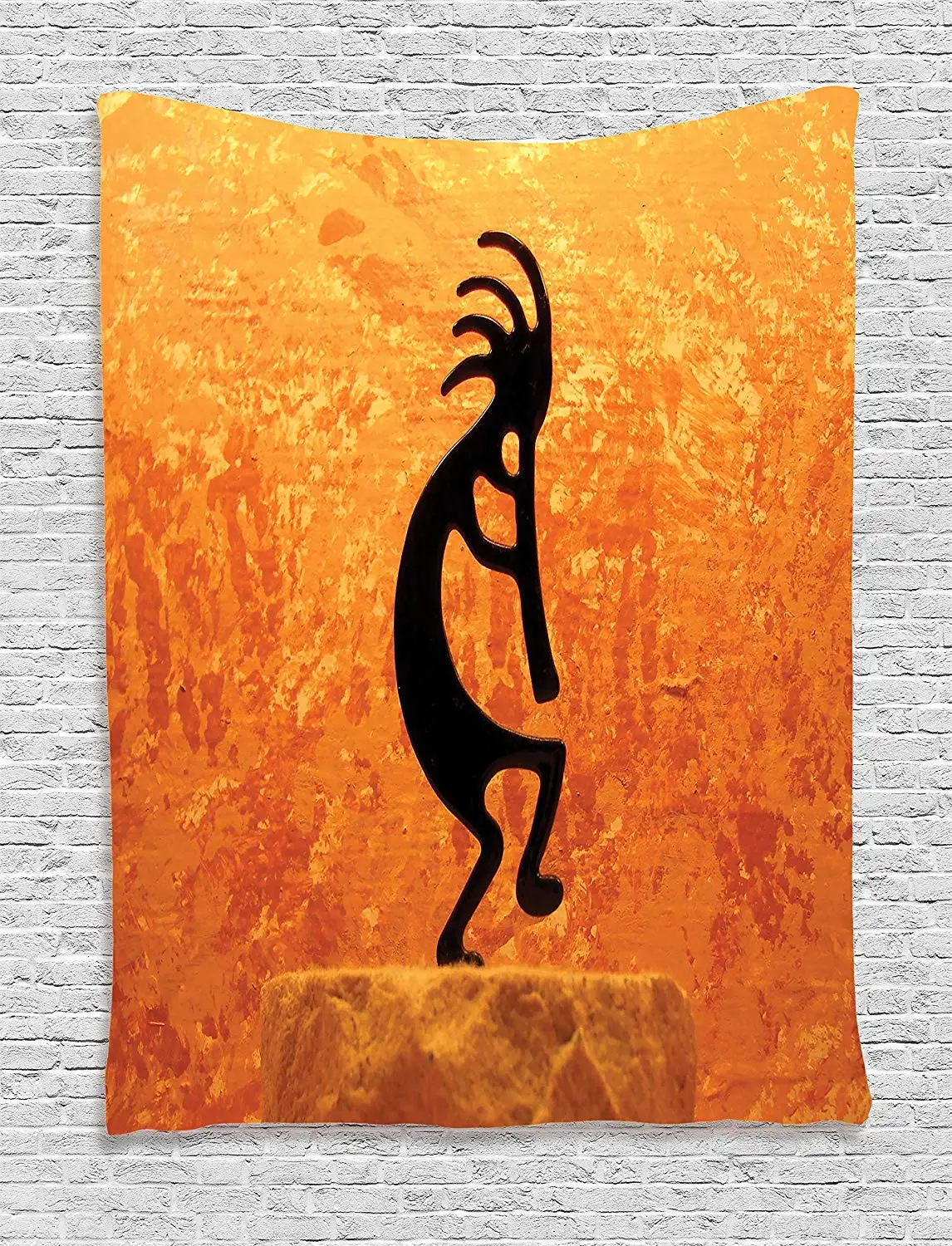

Kokopelli Decor Kokopelli Southwestern Style Native American Indian Ancient Belief Picture Art Dorm Wall Hanging Tapestry