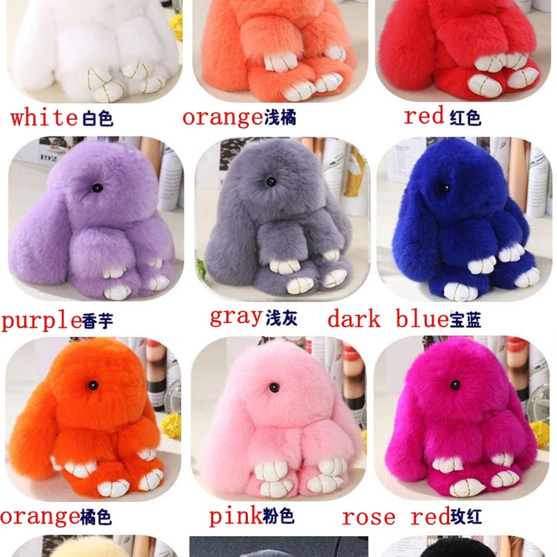 1PCS Rabbit Pendant pendant genuine bag cute rabbit hair ornaments lazy Lai | Игрушки и хобби