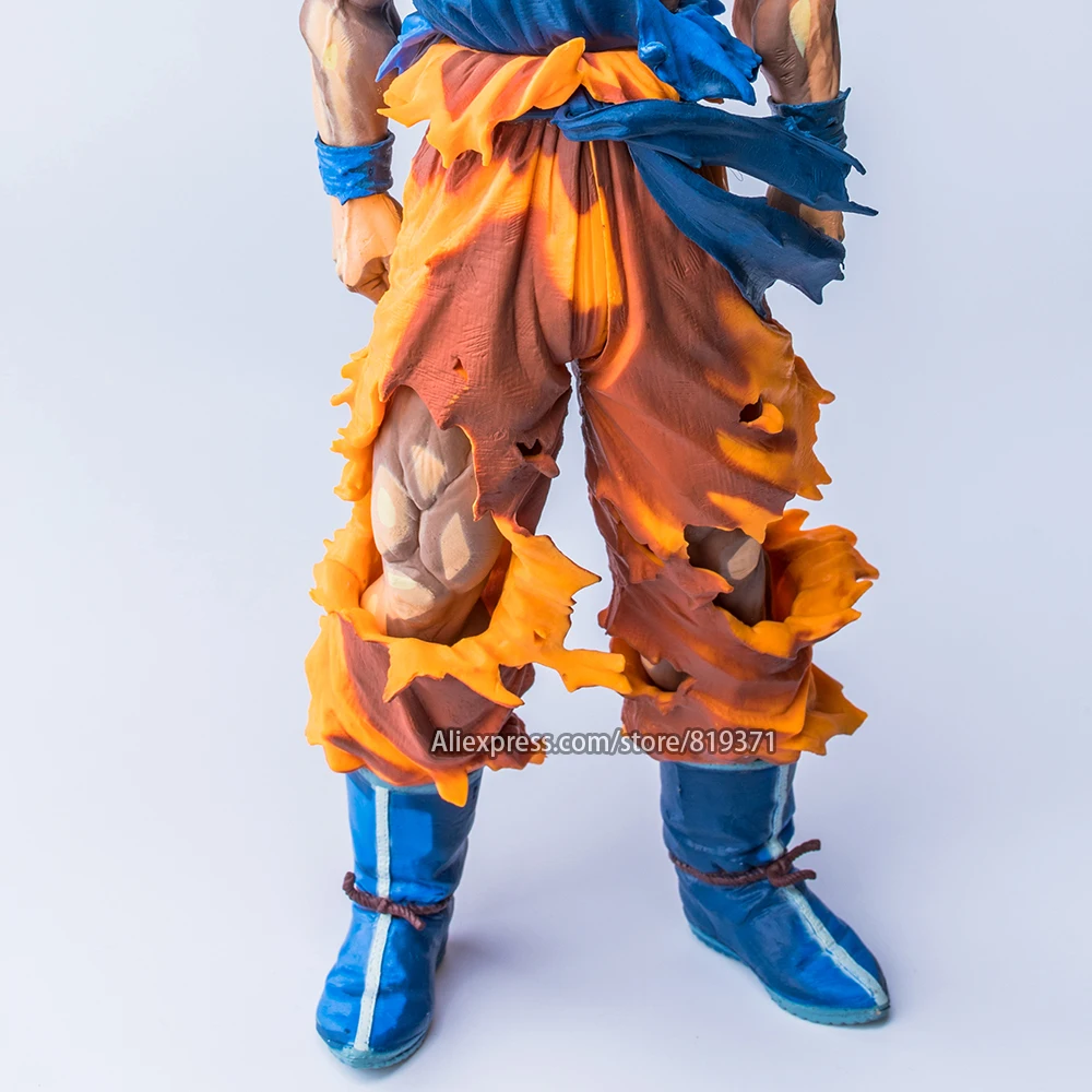 34 см Dragon Ball Z Master Stars Piece Сон Гоку Супер Саян специальный цвет ver. Фигурка "Dragon Ball" действие Figuras игрушка для игрушек