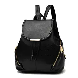 Женская сумка из натуральной кожи, летняя трендовая женская сумка на плечо, рюкзак для подростков, студенческий рюкзак для девочек, большая