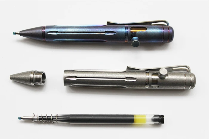 

New! Mini Portable TC4 Titanium Alloy Tactical Pen Self defense Military Tool Keychain Pen Survival Emergency EDC Outdoor Tools
